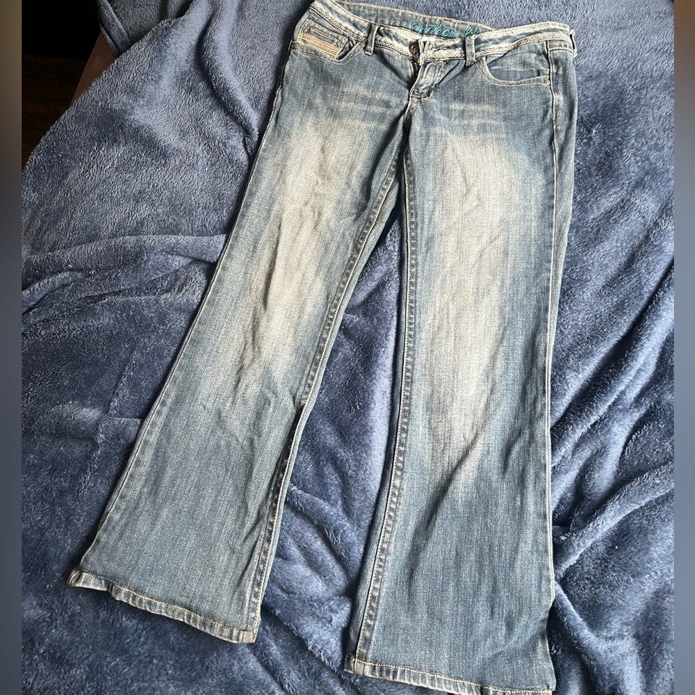 flare bootleg jeans